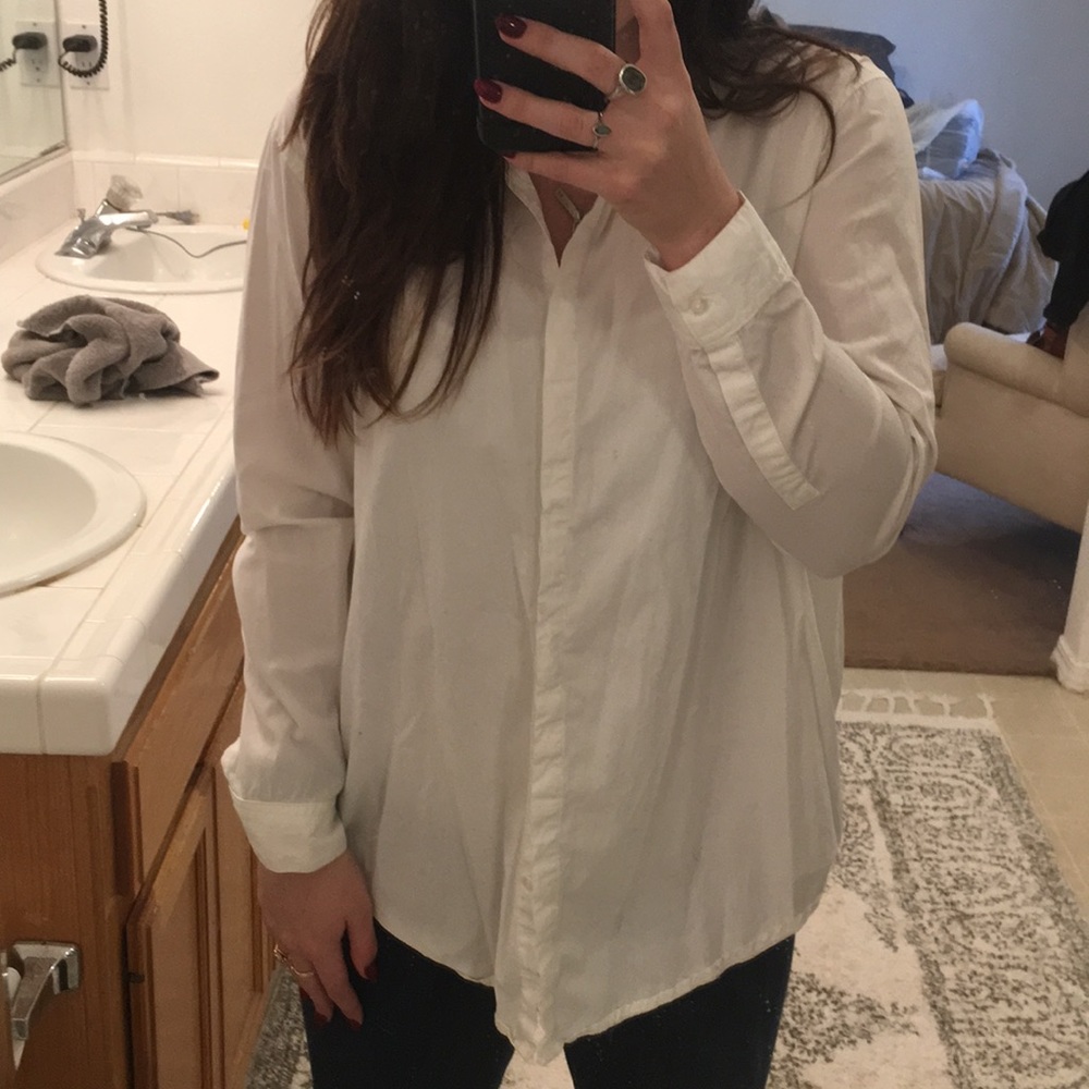 Silence and Noise Boyfriend Button Down